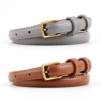 New Simple Retro Alloy Buckle Fine Women Belt Nhpo147716 main image 1