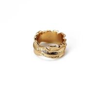 Hersteller Liefern Legierung Ringe, Blattform Ringe, Feder Ringe, Einfache Und Modische All-match-ring-accessoires main image 1