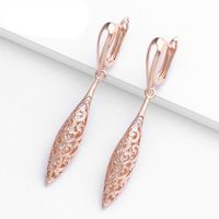 Womens Round Plating Alloy Soaring Earrings Nhas147808 main image 2