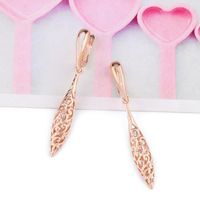 Womens Round Plating Alloy Soaring Earrings Nhas147808 main image 3