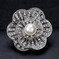 Womens Floral Plating Alloy Danrun Jewelry Brooches Nhdr147859 main image 5