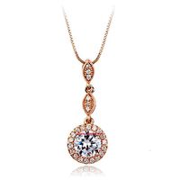 Womens Fruit Inlaid With Zircon Alloy Necklaces Nhlj147880 main image 3