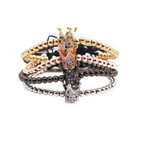Unisex Crown Copper Bracelets &amp; Bangles Nhyl147894 main image 6