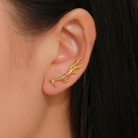 Ohrringe Im Europäischen Und Amerikanischen Stil Kreative Mode Zweig Ohrringe Kreative Unregelmäßige Ohrringe Herren-und Damen Ohrhaken Großhandel main image 1