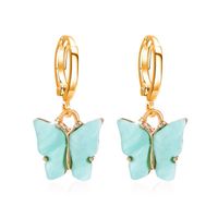 Fashion Color Acrylic Butterfly Earrings Nhdp148002 main image 8