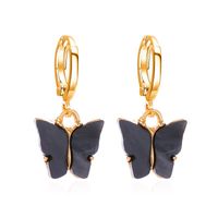 Fashion Color Acrylic Butterfly Earrings Nhdp148002 main image 10