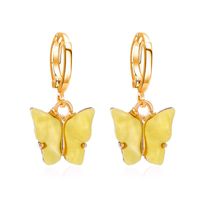 Fashion Color Acrylic Butterfly Earrings Nhdp148002 main image 12