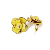Fashion Flower Round Colored Rhinestone Earrings Nhom148014 main image 14