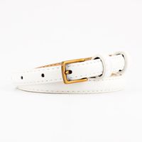 New Simple Retro Alloy Buckle Fine Women Belt Nhpo147716 sku image 2