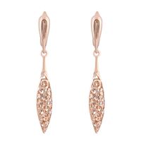 Womens Round Plating Alloy Soaring Earrings Nhas147808 sku image 1