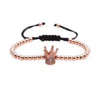 Unisex Crown Copper Bracelets &amp; Bangles Nhyl147894 sku image 4