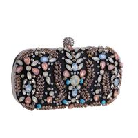 Fashion Rhinestone Acrylic Buckle Dinner Bag Nhyg139608 main image 6