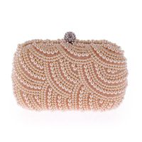 Sleek Minimalist Beads Evening Party Bag Nhyg139622 sku image 2