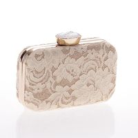 Fashion Lace Clutch Bag Evening Party Package Nhyg139626 sku image 4