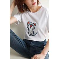 Fashion Cat Cute Cat Cloth Stickers Nhlt148150 main image 4