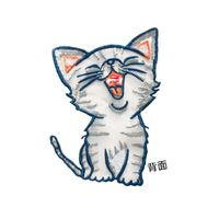 Fashion Cat Cute Cat Cloth Stickers Nhlt148150 main image 6