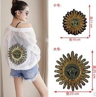 Alloy Large Embroidered Sequins Stars Sun Cloth Stickers Nhlt148157 main image 1