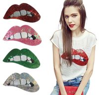 Fashion Bright Sequins Lips Cloth Embroidered Patch Nhlt148263 main image 1