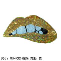 Fashion Bright Sequins Lips Cloth Embroidered Patch Nhlt148263 main image 8