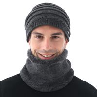 الشتاء جودة عالية الصوف متماسكة قبعة Nhzl148319 main image 3
