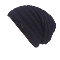 Produit De Laine Tricoté Chapeau Hommes Hiver Manches Cap Polaire-doublé Chaud Beanie Croix-la Frontière Écharpe main image 13