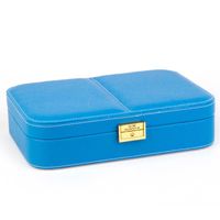 New Travel Jewelry Cases Cowhide Rounded Leather Jewelry Box Nhhw148074 sku image 1