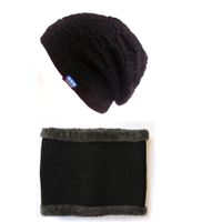 Fashion Plus Velvet Twist Wool Knit Hat Nhzl148294 sku image 4