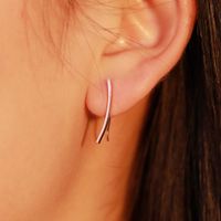 New Simple Ear Cuff Copper Line Clip Earrings Nhdp148480 main image 3