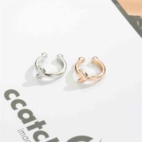 Simple New Alloy Ear Cuff Moon Clip Earrings Nhdp148481 main image 4