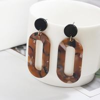 New Acetate Geometric Earrings Nhpf148654 main image 5