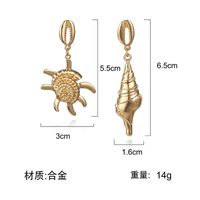 Fashion New Conch Alloy Earrings Nhpf148717 main image 6