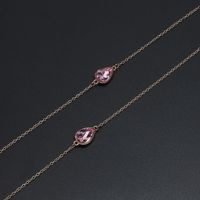 New Red Imitated Crystal Copper Sunglass Chain Nhbc148751 main image 6