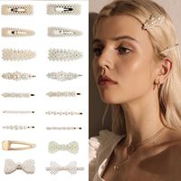 Fashion Simple Beads Hair Clip Bb Clips Nhpf148775 main image 1