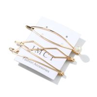 Fashion Simple Beads Hair Clip Bb Clips Nhpf148775 main image 12