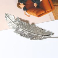 New Side Clip Spring Metal Leaf Hair Clips Nhdp148779 main image 3