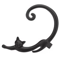 Européen Et Américain Style Mignon De Bande Dessinée Petit Animal Trois-dimensions Chat Oreille Goujons Oreille Pendaison Souhaite  Croix-frontière Produits Phares Gros sku image 3