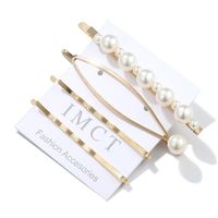 Fashion Simple Beads Hair Clip Bb Clips Nhpf148775 sku image 7