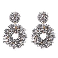 Fashion Imitated Crystal Rice Beads National Wind Earrings Nhjj139814 main image 7