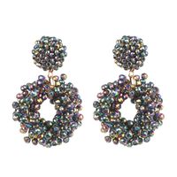 Fashion Imitated Crystal Rice Beads National Wind Earrings Nhjj139814 main image 8
