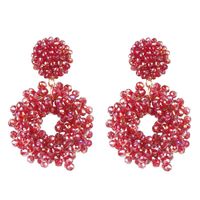 Fashion Imitated Crystal Rice Beads National Wind Earrings Nhjj139814 main image 9