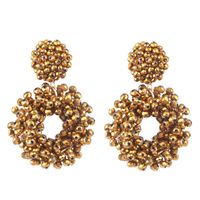 Fashion Imitated Crystal Rice Beads National Wind Earrings Nhjj139814 main image 12