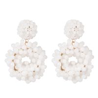 Fashion Imitated Crystal Rice Beads National Wind Earrings Nhjj139814 main image 14