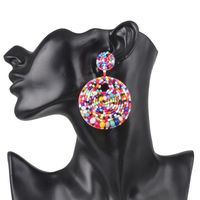 Fashion Geometric Imitated Crystal Rice Beads National Wind Earrings Nhjj139827 main image 6