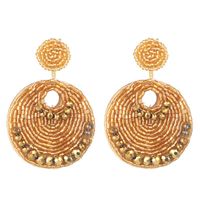Fashion Geometric Imitated Crystal Rice Beads National Wind Earrings Nhjj139827 main image 14