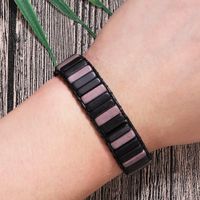 Fashion Color Hand-knitted Single-layer Leather Bracelet Nhjq139841 main image 5