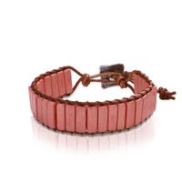 Fashion Color Hand-knitted Single-layer Leather Bracelet Nhjq139841 main image 8