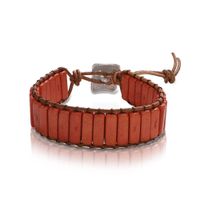 Fashion Color Hand-knitted Single-layer Leather Bracelet Nhjq139841 main image 11