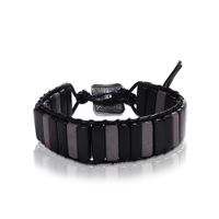 Fashion Color Hand-knitted Single-layer Leather Bracelet Nhjq139841 main image 15