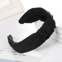 New Solid Color Cross Cloth Wide Headband Nhhv139939 main image 7