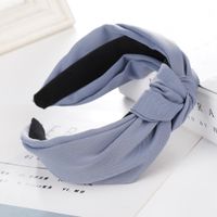 New Solid Color Cross Cloth Wide Headband Nhhv139939 main image 9